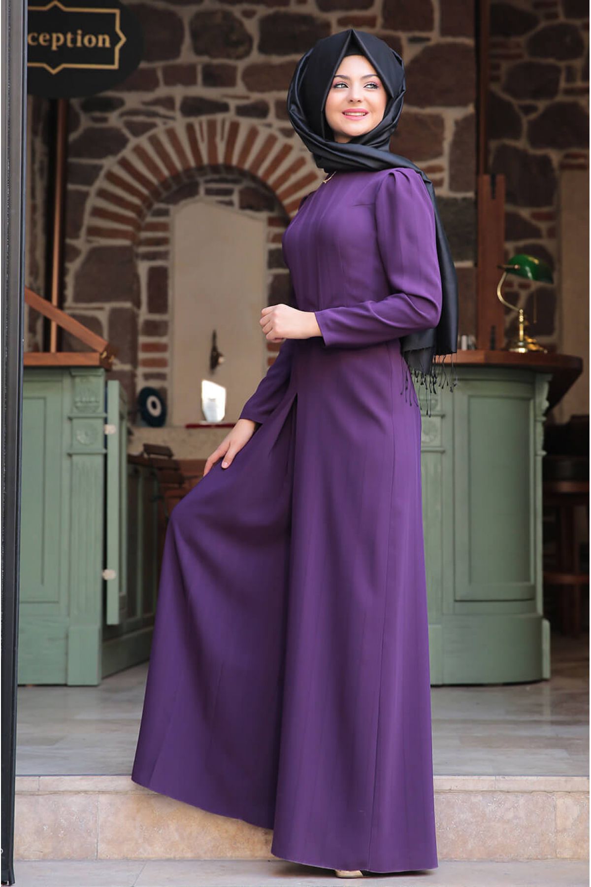 Pınar Şems Stil Tulum Mor