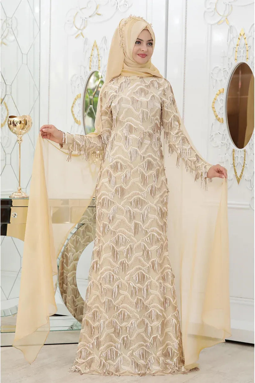 Pınar Şems Berrak Abiye Gold