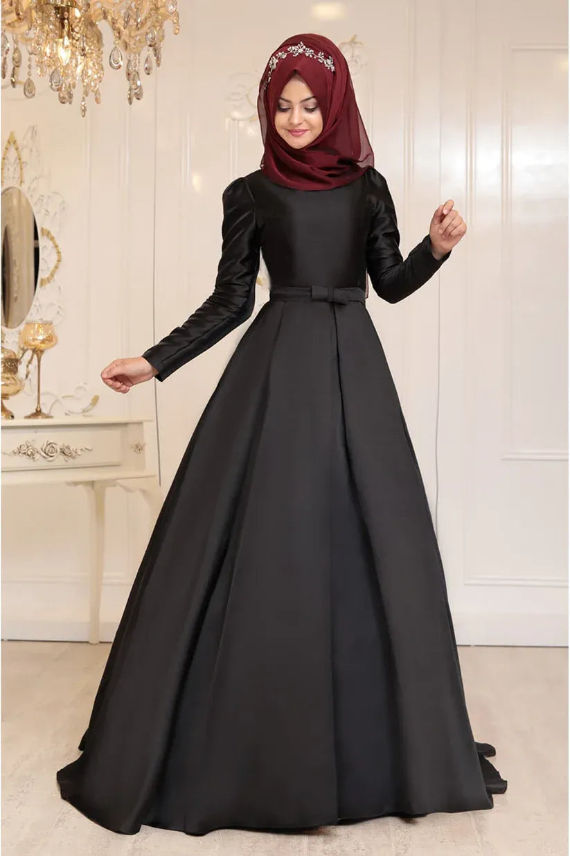 Pınar Şems Zeynep Abiye Siyah