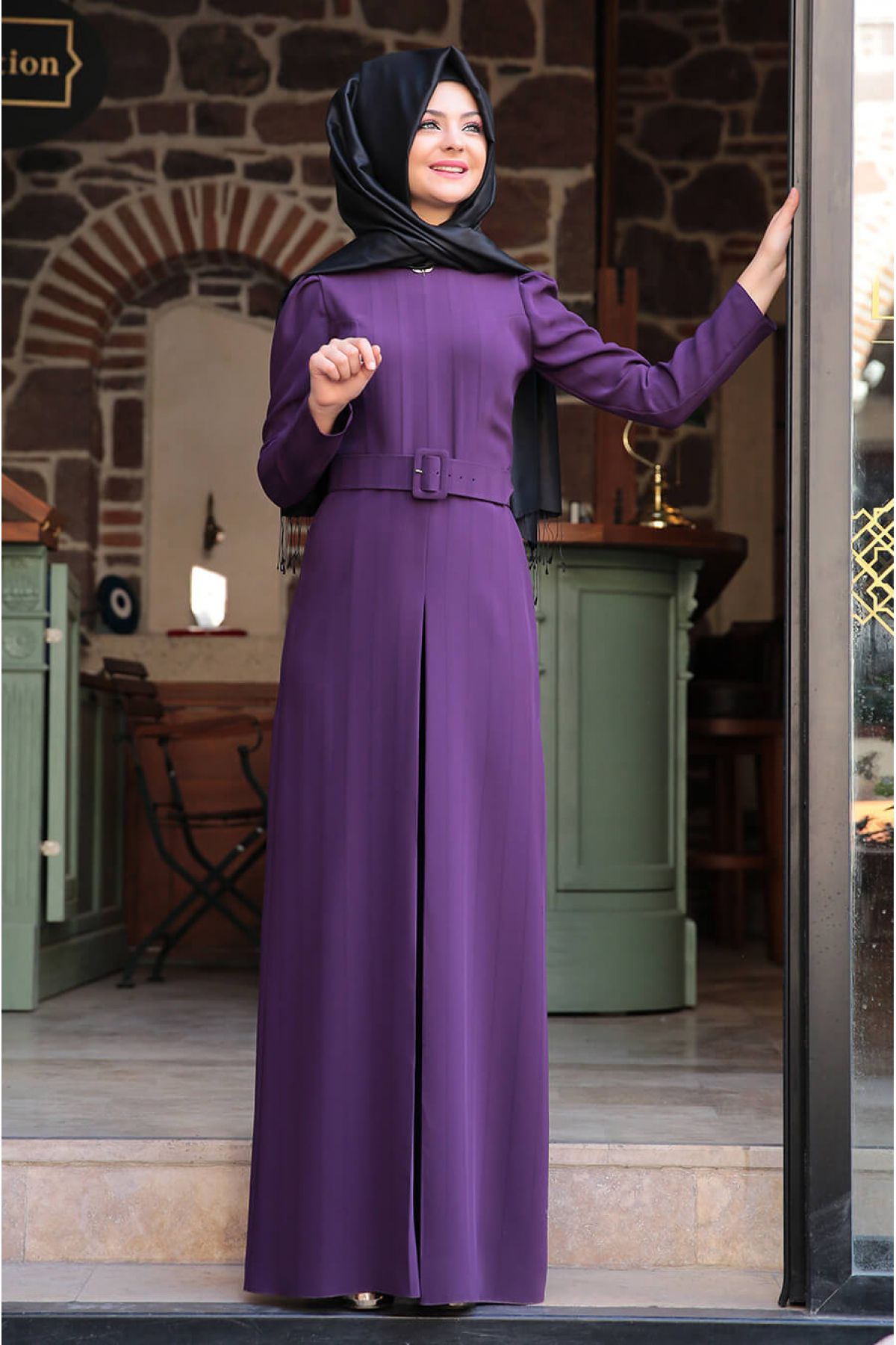 Pınar Şems Stil Tulum Mor