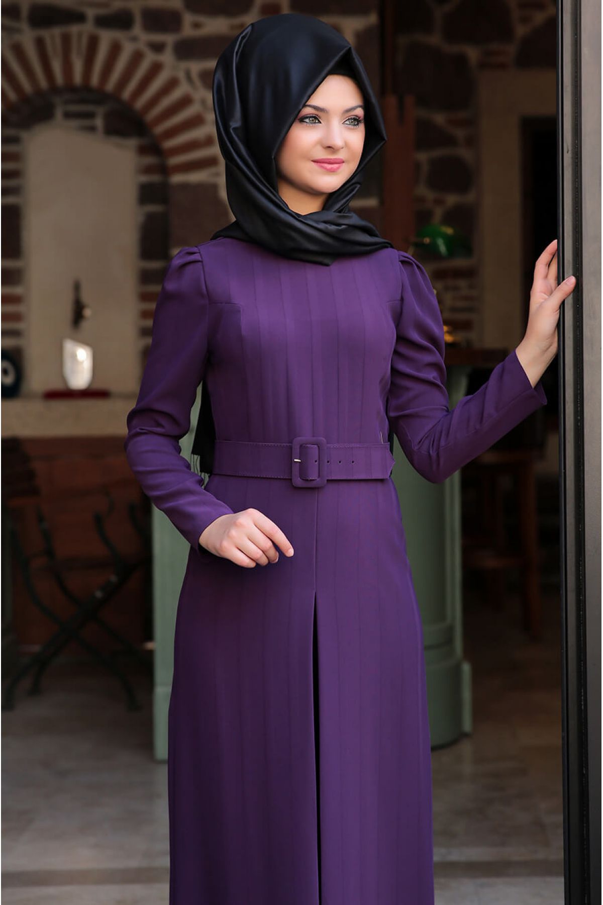 Pınar Şems Stil Tulum Mor